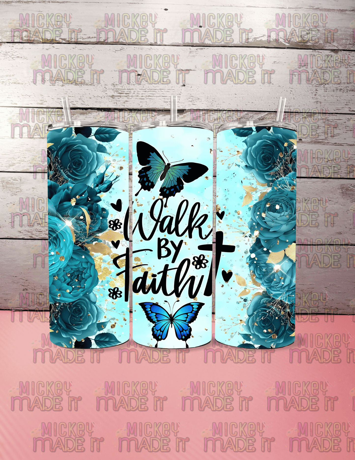 Faith & Floral - 20oz Tumbler