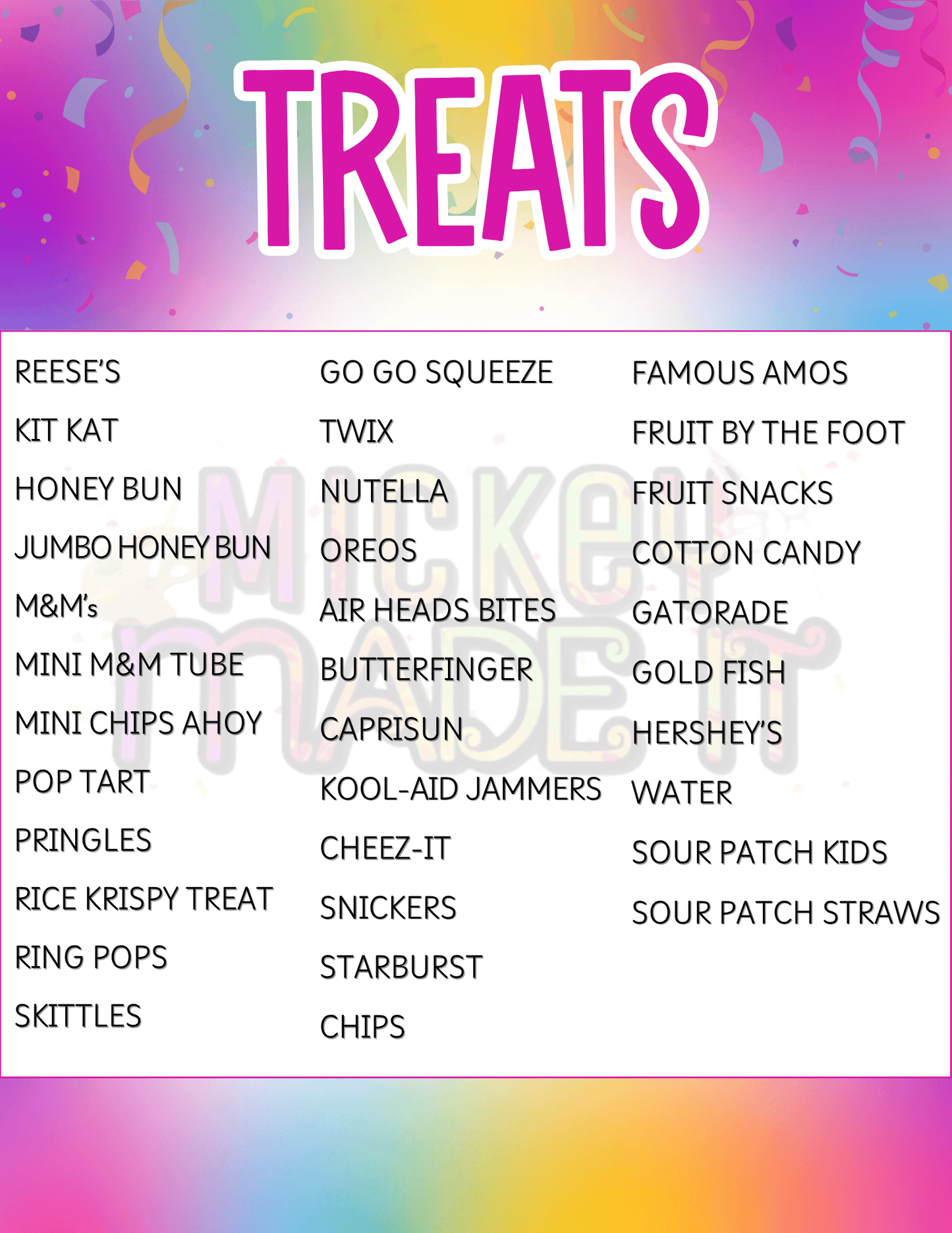 Let's Party Bundles