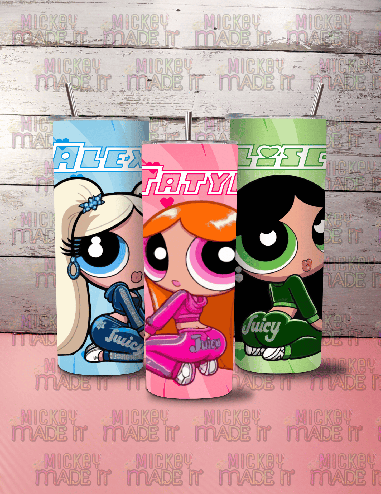 Classic Cartoon Cutie Inspired Set - 20oz Tumblers