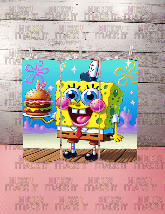 Undersea Burger Buddy Inspired - 20oz Tumbler