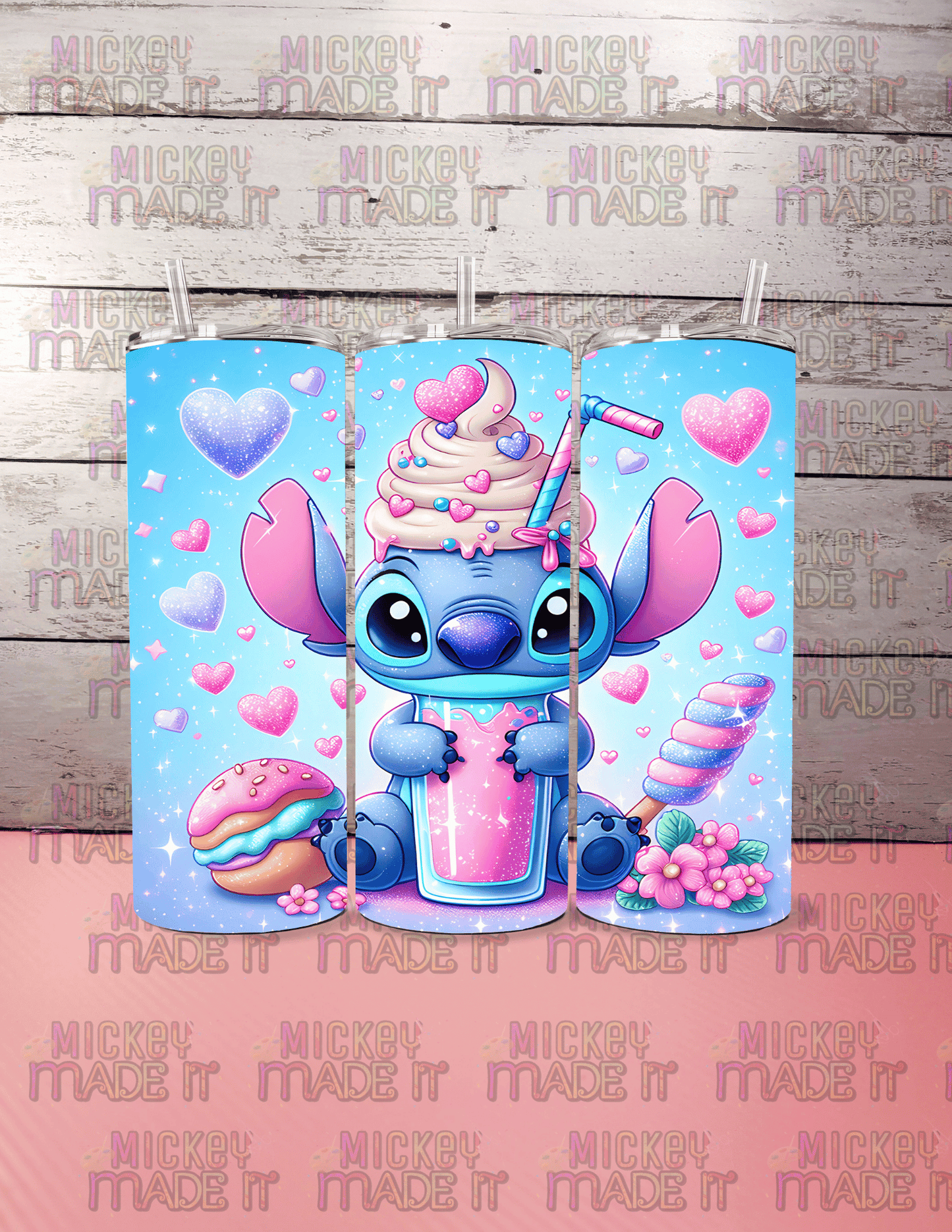 Blue Alien Cutie Inspired - 20oz Tumbler