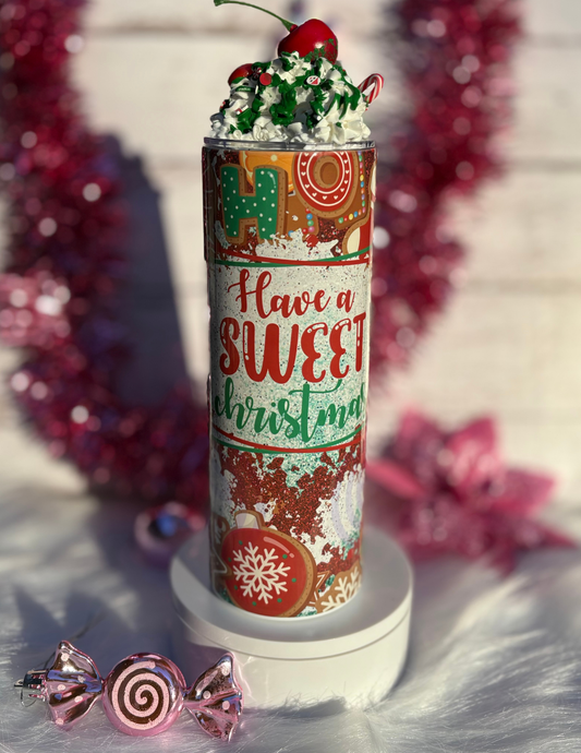 Sweet Christmas Treats | Whipped Topper – 20oz Holiday Tumbler