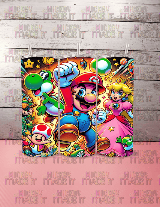 Mushroom Kingdom Crew - 20oz Tumbler