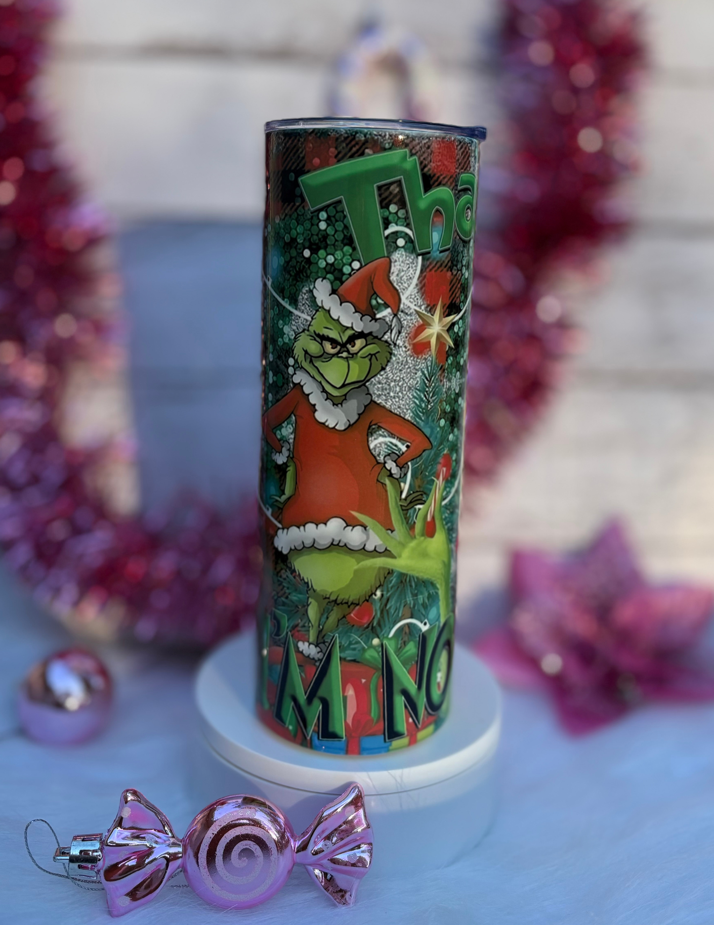 I'm Not Going - 20oz Holiday Tumbler