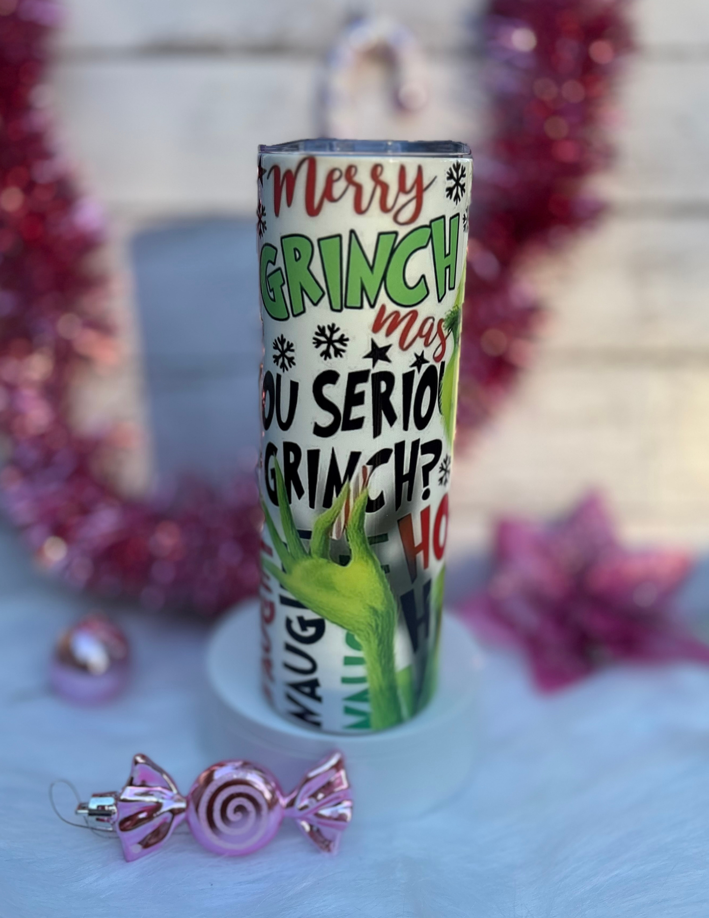Mr. Thief Vibes - 20oz Holiday Tumbler