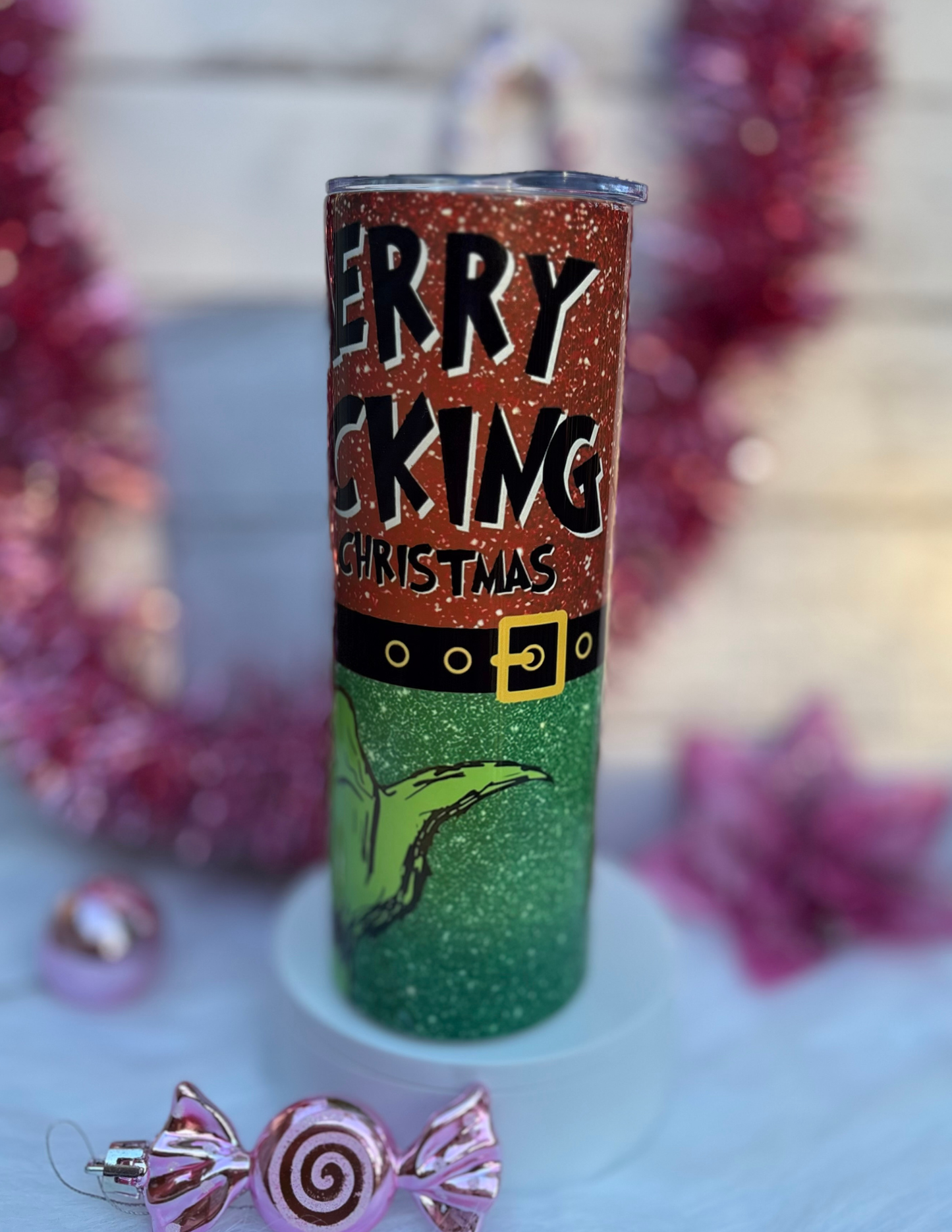 Naughty Vibes Approved - 20oz Holiday Tumbler