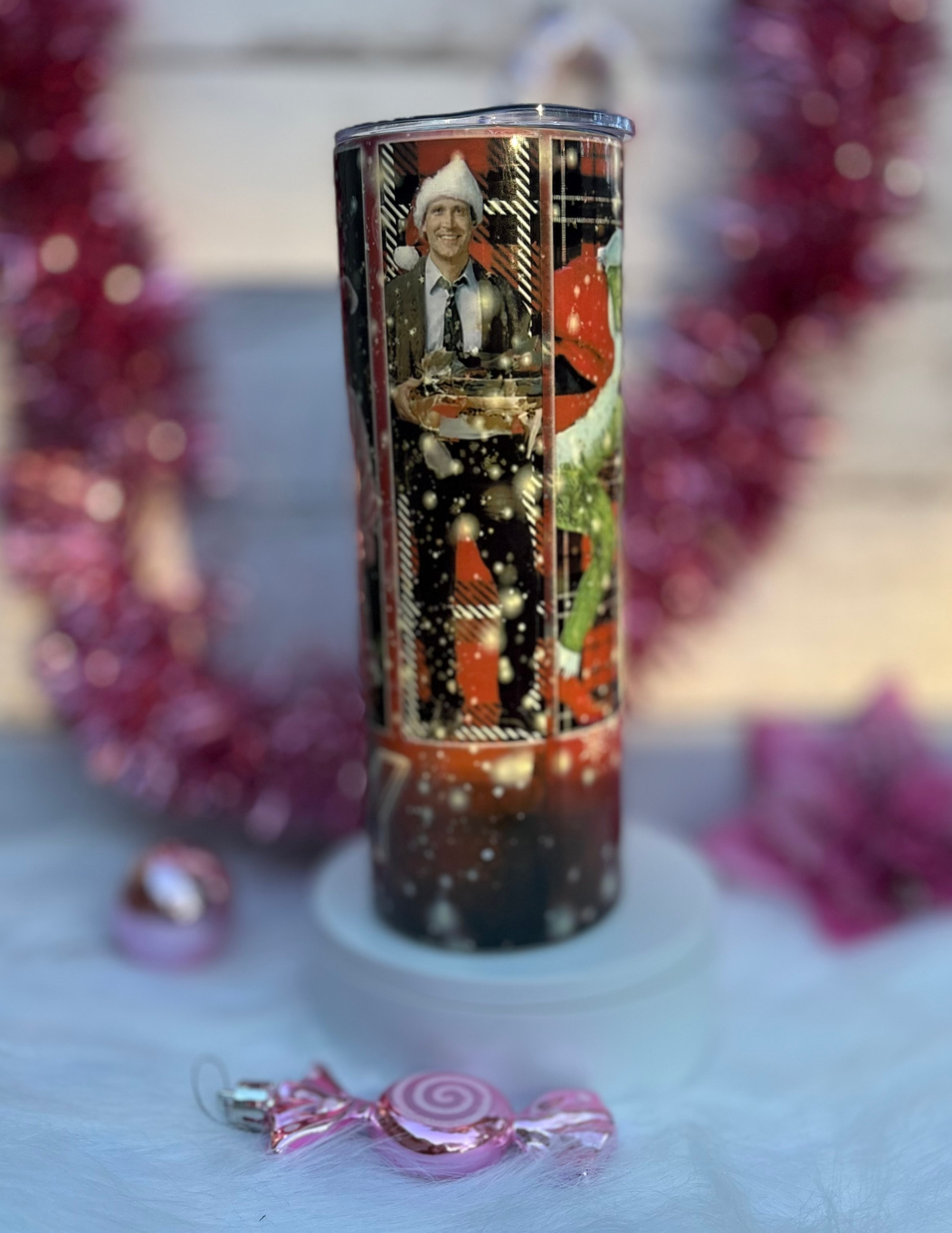 Christmas Movies - 20oz Holiday Tumbler