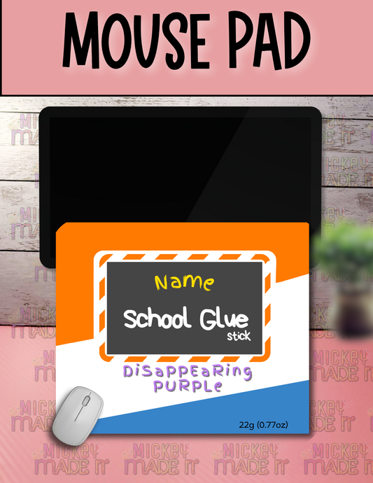 Glue Stick Inspired - Personalized Mouse Pad