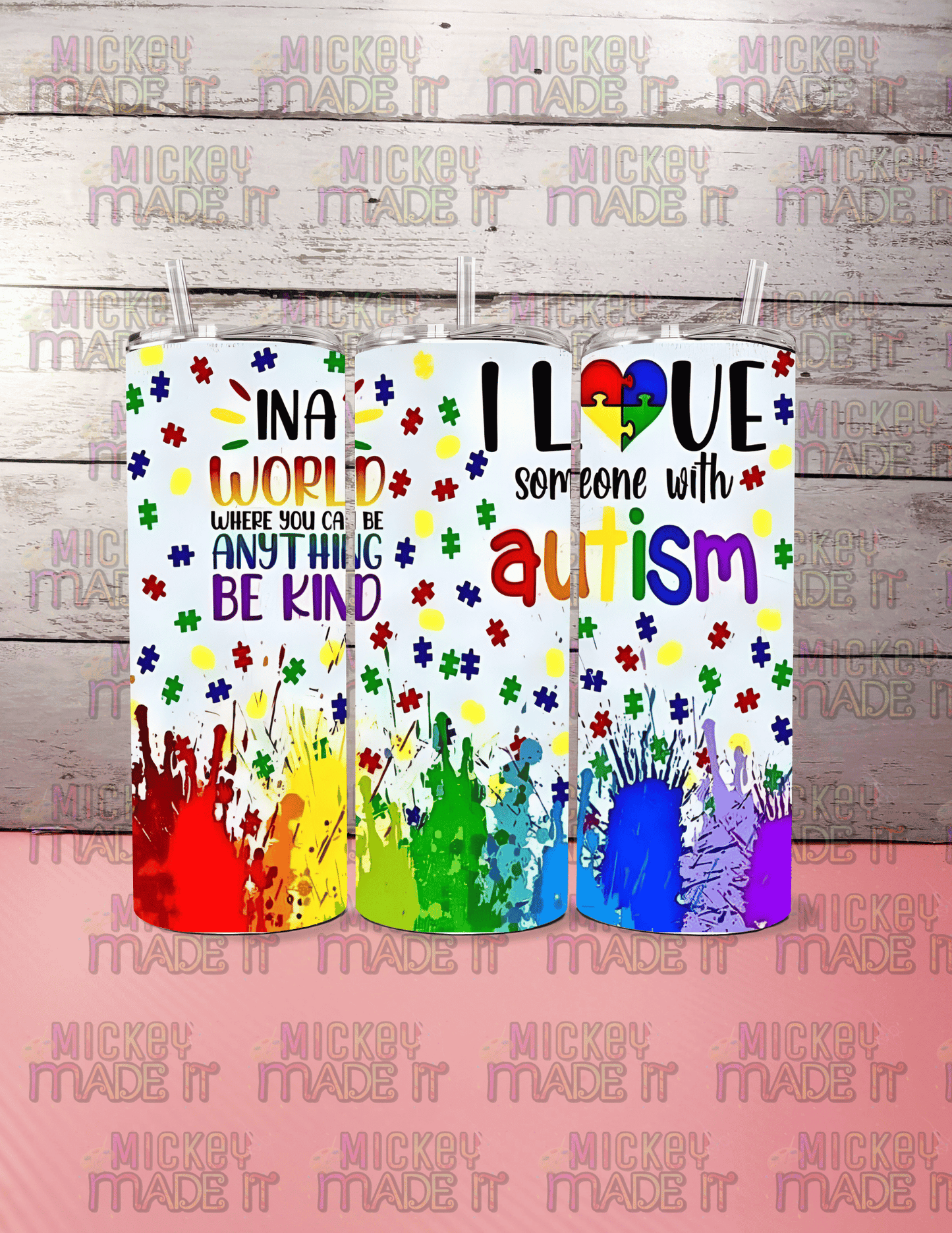 Autism Awareness - 20oz Tumbler