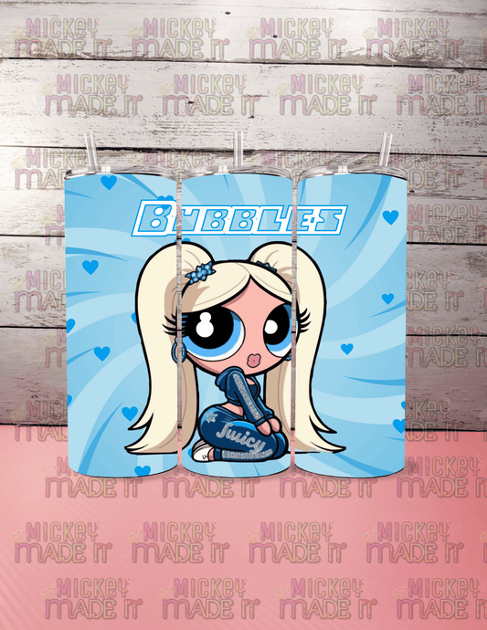 Blue Classic Cartoon Cutie Inspired - 20oz Tumbler