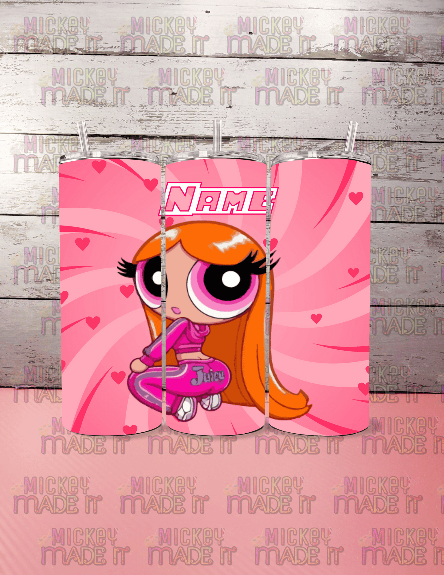 Pink Classic Cartoon Cutie Inspired - 20oz Tumbler