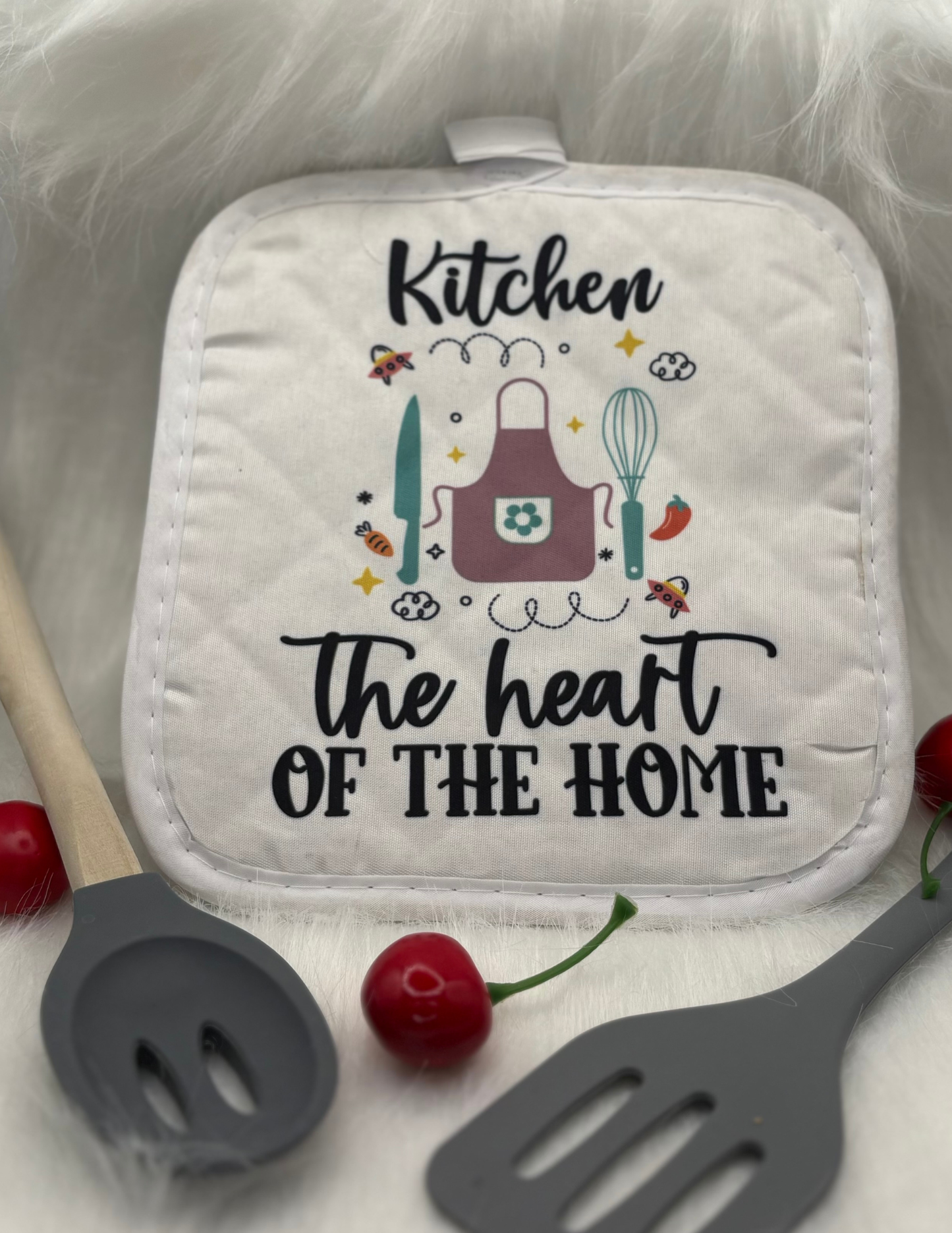 The Heart of the Home  – Funny Kitchen Pot Holder