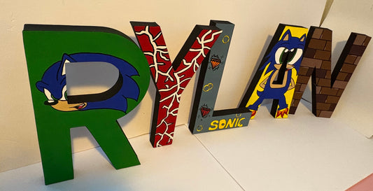 Hand-Painted Letters