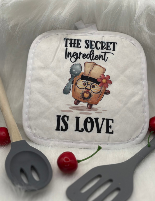 The Secret Ingredient – Funny Kitchen Pot Holder